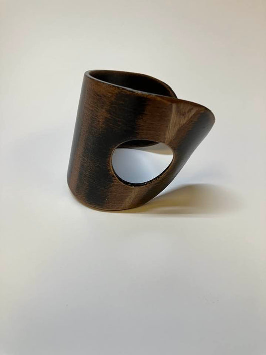 Eco Cuff . Almost Black