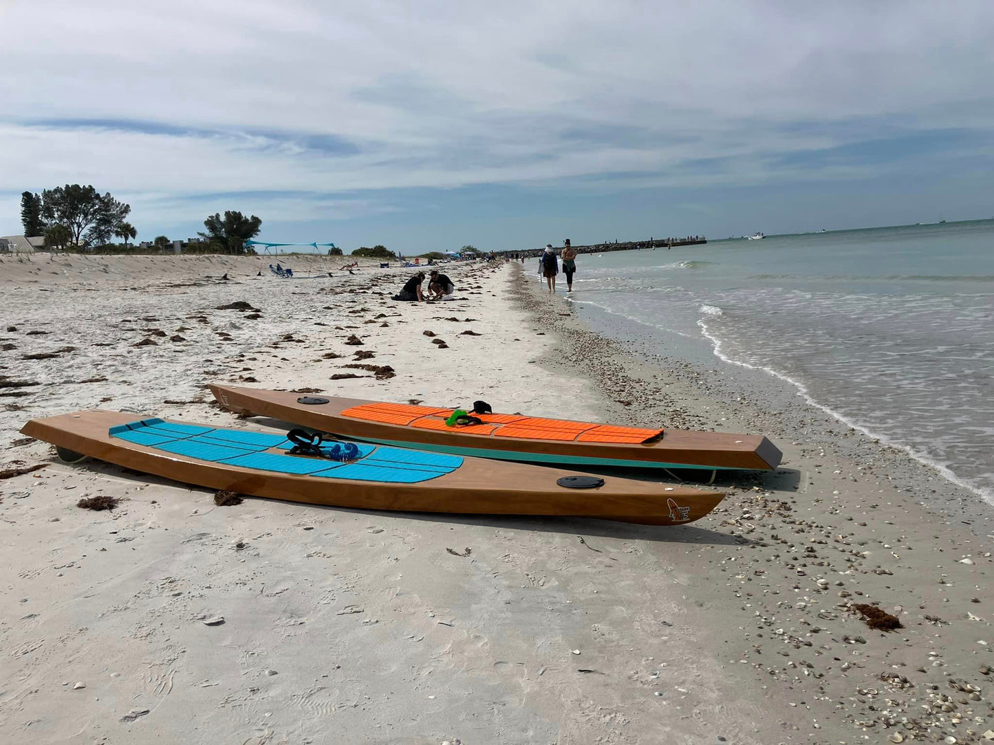 Custom Wood Paddle Board